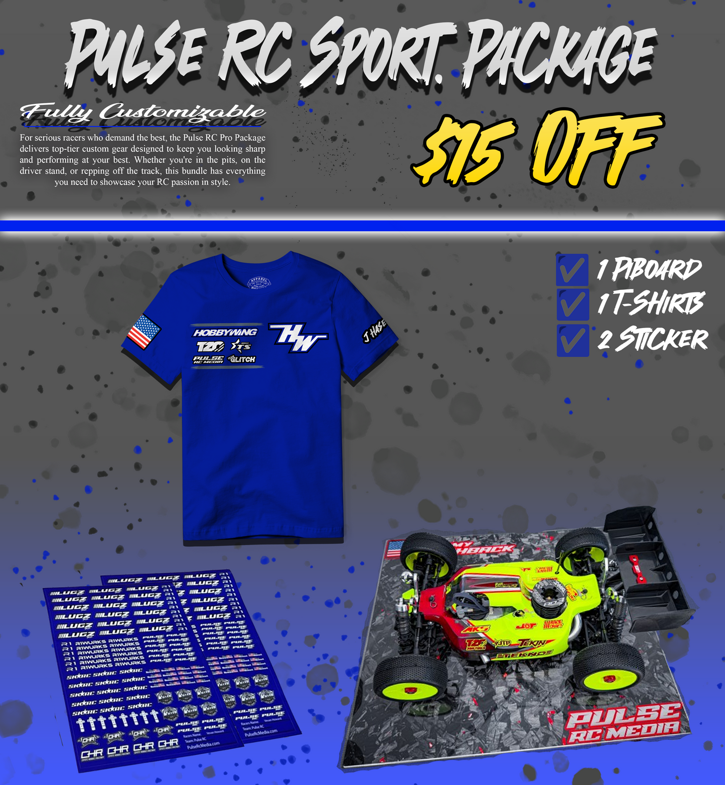 Package #2 Pulse RC Sportsman Package