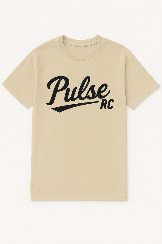 Pulse RC “Script Series” Tee (Tan)