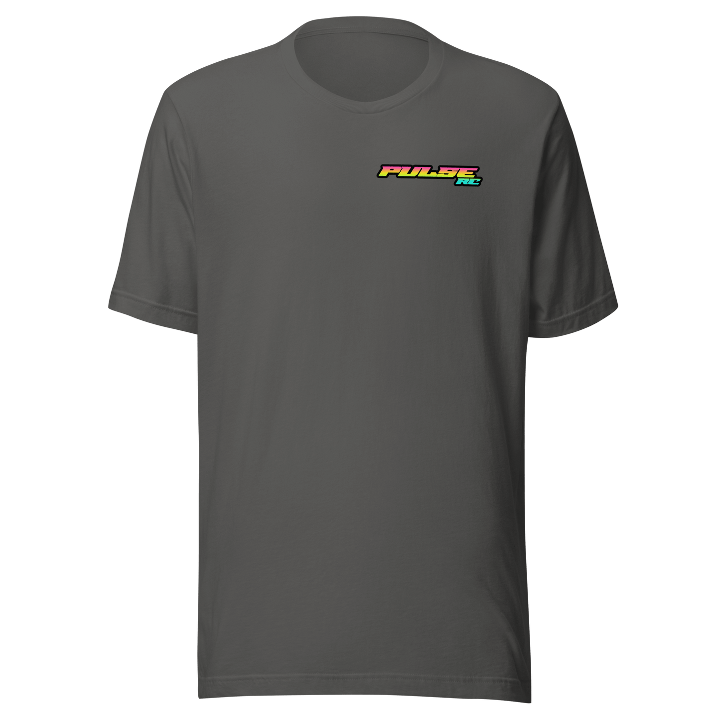 Timeless Track - Pulse RC T-Shirt for vintage RC racing enthusiasts, featuring a nostalgic racing design on a comfortable, high-quality fabric.
